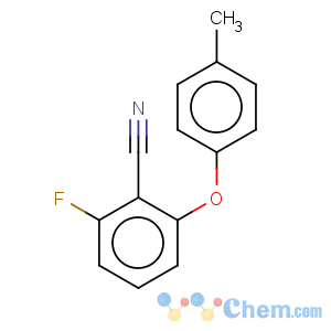 CAS No:175204-08-7 Benzonitrile,2-fluoro-6-(4-methylphenoxy)-