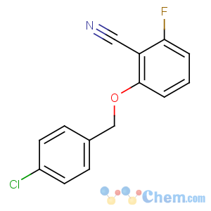 CAS No:175204-10-1 2-[(4-chlorophenyl)methoxy]-6-fluorobenzonitrile