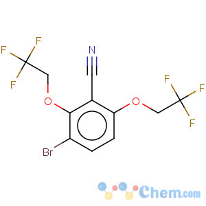 CAS No:175204-13-4 2,6-Bis(2,2,2-trifluoroethoxy)-3-bromobenzonitrile