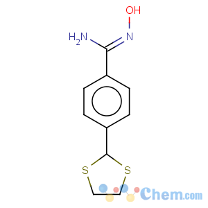 CAS No:175204-51-0 Benzenecarboximidamide, 4-(1,3-dithiolan-2-yl)-N-hydroxy-