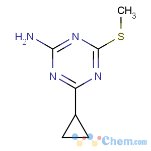 CAS No:175204-57-6 4-cyclopropyl-6-methylsulfanyl-1,3,5-triazin-2-amine