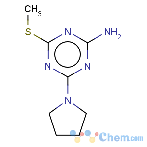 CAS No:175204-64-5 1,3,5-Triazin-2-amine,4-(methylthio)-6-(1-pyrrolidinyl)-