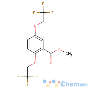 CAS No:175204-89-4 methyl 2,5-bis(2,2,2-trifluoroethoxy)benzoate