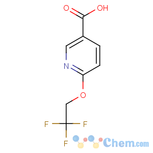 CAS No:175204-90-7 6-(2,2,2-trifluoroethoxy)pyridine-3-carboxylic acid