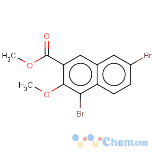 CAS No:175204-91-8 2-Naphthalenecarboxylicacid, 4,7-dibromo-3-methoxy-, methyl ester