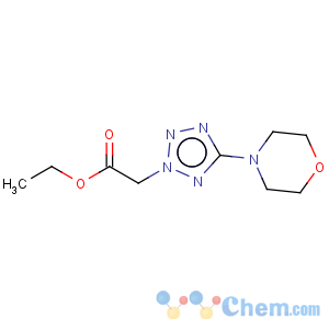 CAS No:175205-05-7 Ethyl (5-(morpholino)tetrazol-2-yl)acetate