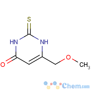 CAS No:175205-07-9 6-(methoxymethyl)-2-sulfanylidene-1H-pyrimidin-4-one