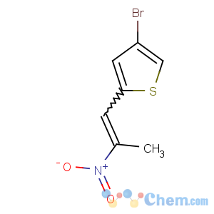 CAS No:175205-19-3 4-bromo-2-(2-nitroprop-1-enyl)thiophene