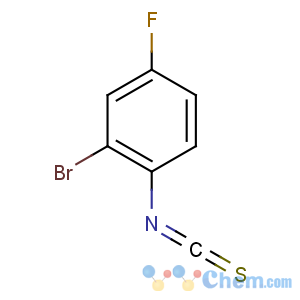 CAS No:175205-35-3 2-bromo-4-fluoro-1-isothiocyanatobenzene