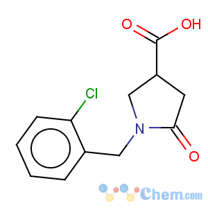 CAS No:175205-45-5 3-Pyrrolidinecarboxylicacid, 1-[(2-chlorophenyl)methyl]-5-oxo-
