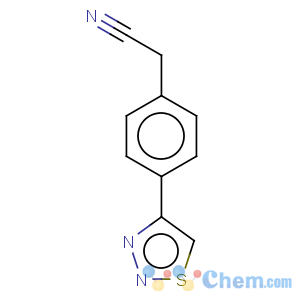 CAS No:175205-46-6 Benzeneacetonitrile,4-(1,2,3-thiadiazol-4-yl)-