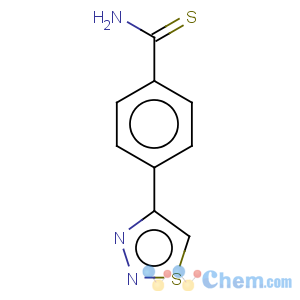 CAS No:175205-52-4 Benzenecarbothioamide,4-(1,2,3-thiadiazol-4-yl)-
