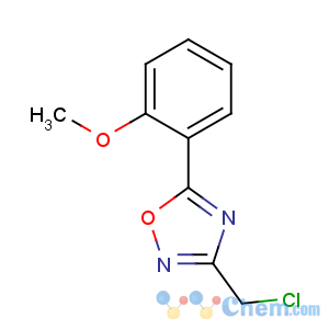CAS No:175205-61-5 3-(chloromethyl)-5-(2-methoxyphenyl)-1,2,4-oxadiazole