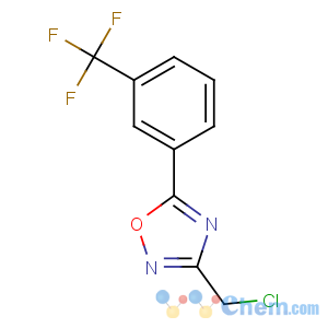 CAS No:175205-63-7 3-(chloromethyl)-5-[3-(trifluoromethyl)phenyl]-1,2,4-oxadiazole