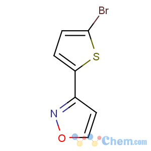 CAS No:175205-66-0 3-(5-bromothiophen-2-yl)-1,2-oxazole
