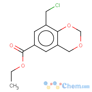 CAS No:175205-83-1 4H-1,3-Benzodioxin-6-carboxylicacid, 8-(chloromethyl)-, ethyl ester