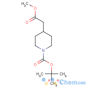 CAS No:175213-46-4 tert-butyl 4-(2-methoxy-2-oxoethyl)piperidine-1-carboxylate