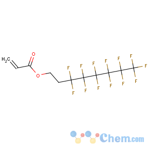 CAS No:17527-29-6 3,3,4,4,5,5,6,6,7,7,8,8,8-tridecafluorooctyl prop-2-enoate