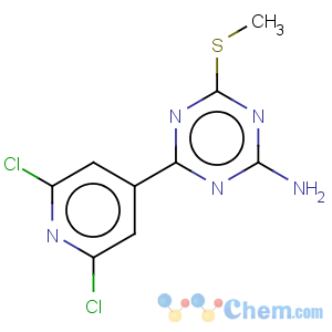 CAS No:175276-44-5 1,3,5-Triazin-2-amine,4-(2,6-dichloro-4-pyridinyl)-6-(methylthio)-