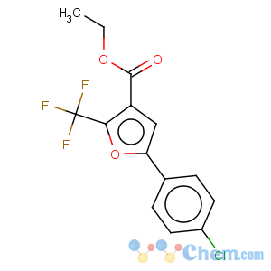 CAS No:175276-59-2 Ethyl 5-(4-chlorophenyl)-2-(trifluoromethyl)-3-furoate
