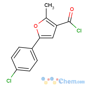 CAS No:175276-63-8 5-(4-chlorophenyl)-2-methylfuran-3-carbonyl chloride