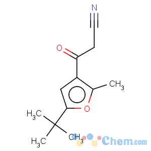 CAS No:175276-65-0 3-Furanpropanenitrile,5-(1,1-dimethylethyl)-2-methyl-b-oxo-