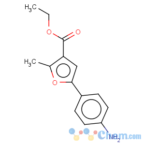 CAS No:175276-70-7 3-Furancarboxylic acid,5-(4-aminophenyl)-2-methyl-, ethyl ester