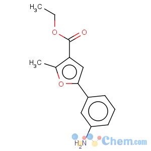 CAS No:175276-73-0 3-Furancarboxylic acid,5-(3-aminophenyl)-2-methyl-, ethyl ester