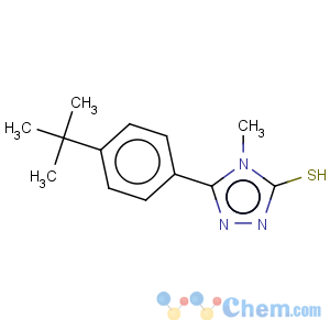 CAS No:175276-75-2 3H-1,2,4-Triazole-3-thione,5-[4-(1,1-dimethylethyl)phenyl]-2,4-dihydro-4-methyl-