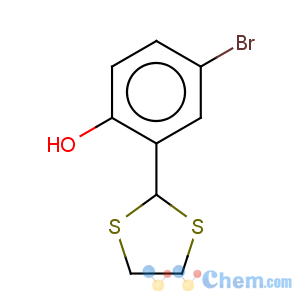 CAS No:175276-78-5 Phenol,4-bromo-2-(1,3-dithiolan-2-yl)-