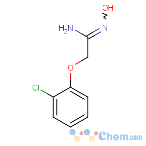 CAS No:175276-80-9 2-(2-chlorophenoxy)-N'-hydroxyethanimidamide