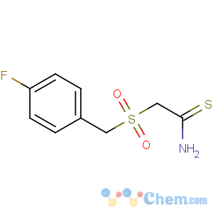 CAS No:175276-88-7 2-[(4-fluorophenyl)methylsulfonyl]ethanethioamide