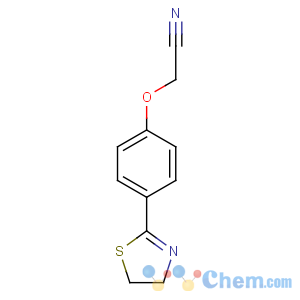 CAS No:175276-95-6 2-[4-(4,5-dihydro-1,3-thiazol-2-yl)phenoxy]acetonitrile
