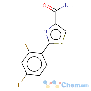 CAS No:175276-97-8 4-Thiazolecarboxamide,2-(2,4-difluorophenyl)-