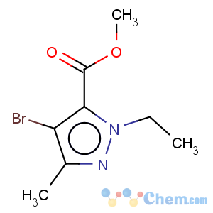 CAS No:175276-98-9 1H-Pyrazole-5-carboxylicacid, 4-bromo-1-ethyl-3-methyl-, methyl ester