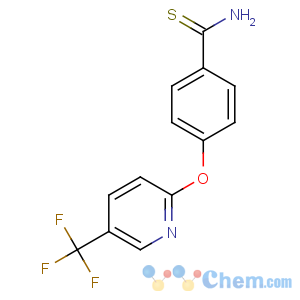 CAS No:175277-02-8 4-[5-(trifluoromethyl)pyridin-2-yl]oxybenzenecarbothioamide