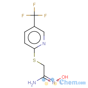 CAS No:175277-05-1 Ethanimidamide,N-hydroxy-2-[[5-(trifluoromethyl)-2-pyridinyl]thio]-