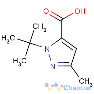 CAS No:175277-09-5 2-tert-butyl-5-methylpyrazole-3-carboxylic acid