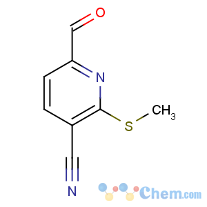 CAS No:175277-27-7 6-formyl-2-methylsulfanylpyridine-3-carbonitrile