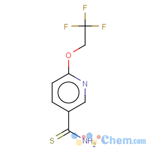 CAS No:175277-59-5 3-Pyridinecarbothioamide,6-(2,2,2-trifluoroethoxy)-