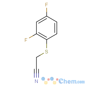 CAS No:175277-63-1 2-(2,4-difluorophenyl)sulfanylacetonitrile