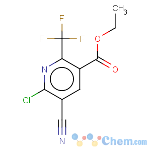 CAS No:175277-73-3 3-Pyridinecarboxylicacid, 6-chloro-5-cyano-2-(trifluoromethyl)-, ethyl ester