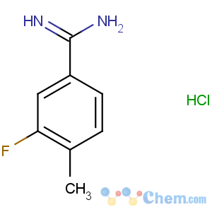 CAS No:175277-88-0 3-fluoro-4-methylbenzenecarboximidamide