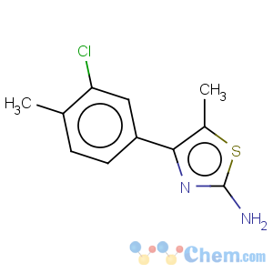 CAS No:175278-40-7 2-Thiazolamine,4-(3-chloro-4-methylphenyl)-5-methyl-