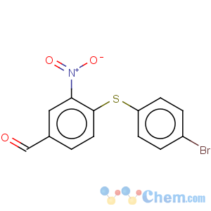 CAS No:175278-49-6 Benzaldehyde,4-[(4-bromophenyl)thio]-3-nitro-