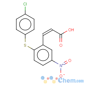 CAS No:175278-51-0 2-Propenoic acid,3-[2-[(4-chlorophenyl)thio]-5-nitrophenyl]-