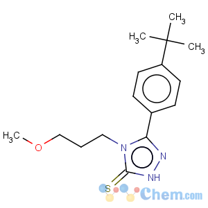CAS No:175334-68-6 3H-1,2,4-Triazole-3-thione,5-[4-(1,1-dimethylethyl)phenyl]-2,4-dihydro-4-(3-methoxypropyl)-