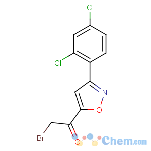 CAS No:175334-69-7 2-bromo-1-[3-(2,4-dichlorophenyl)-1,2-oxazol-5-yl]ethanone