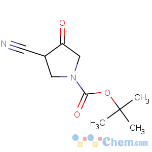 CAS No:175463-32-8 tert-butyl 3-cyano-4-oxopyrrolidine-1-carboxylate