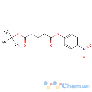 CAS No:17547-09-0 (4-nitrophenyl) 3-[(2-methylpropan-2-yl)oxycarbonylamino]propanoate